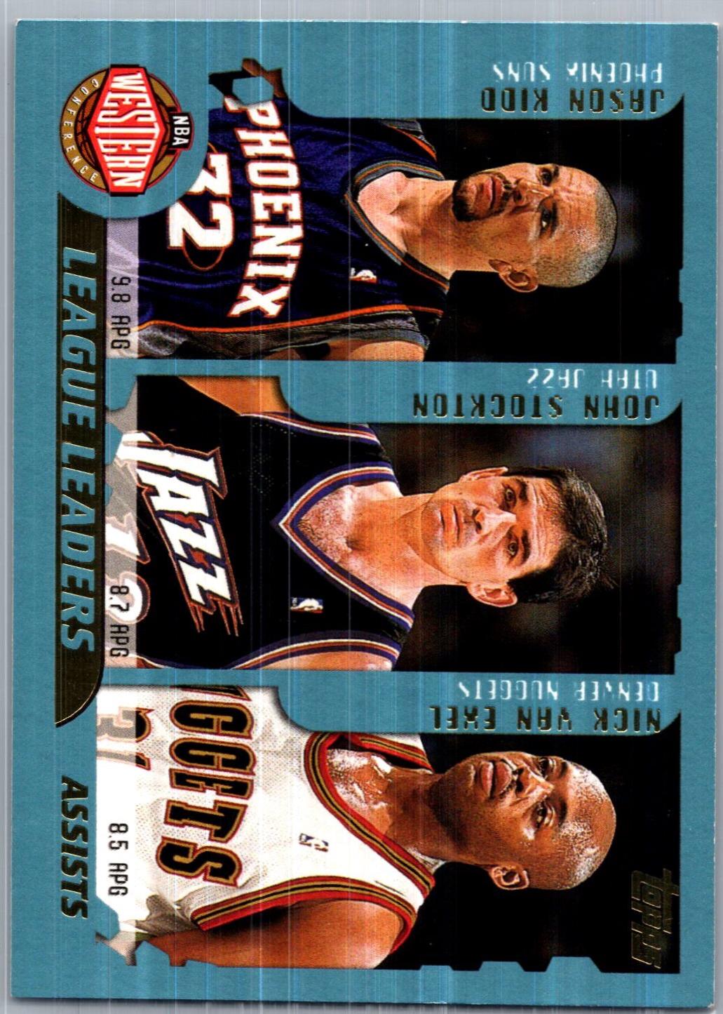 Assists Leaders #217 2001 Topps Basketball