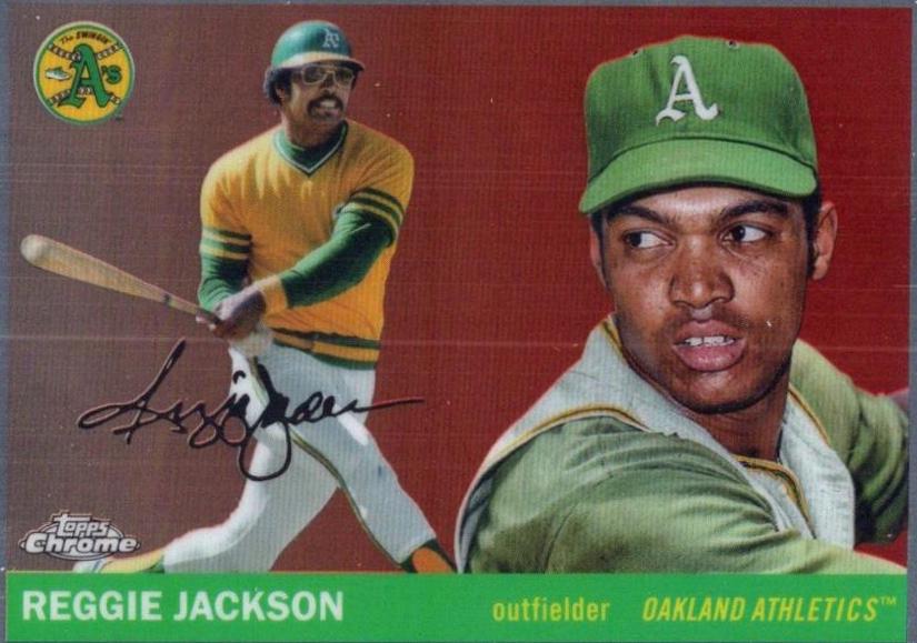 2025 Topps Chrome Platinum Reggie Jackson #337 card