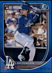 Hyeseong Kim [Blue Wave] #2 Prices | 2025 Bowman Chrome | Baseball 