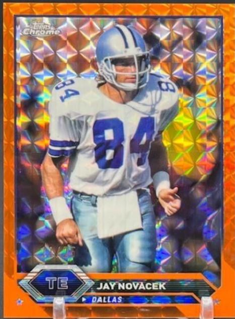 Jay Novacek [Geometric Orange] #28