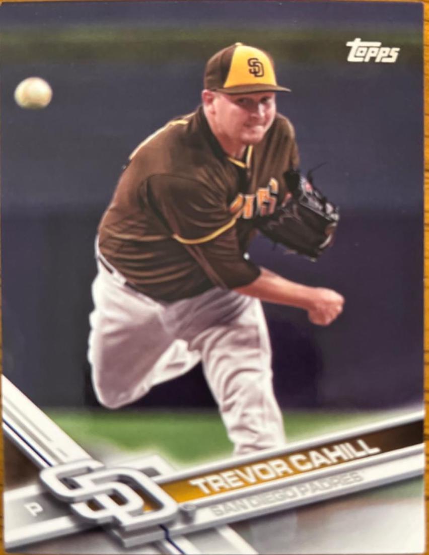 Trevor Cahill #IS143 Baseball Cards 2017 Topps Update