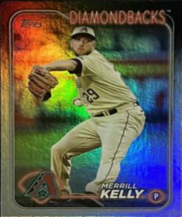 Merrill Kelly [Rainbow Foil] (2024 Topps)