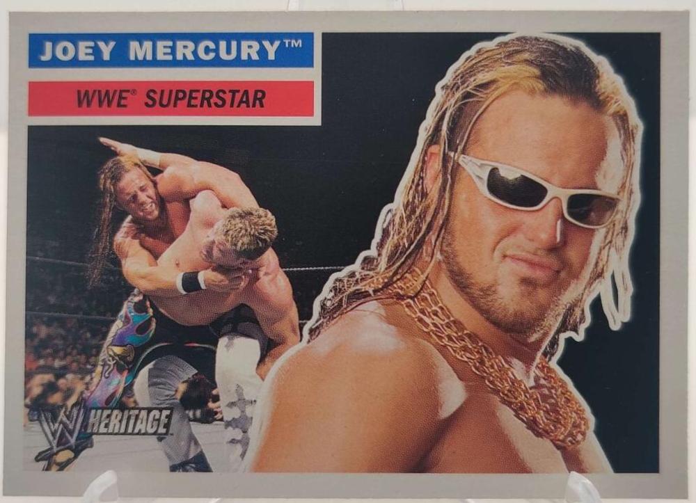 Joey Mercury #7 Wrestling Cards 2005 Topps Heritage WWE