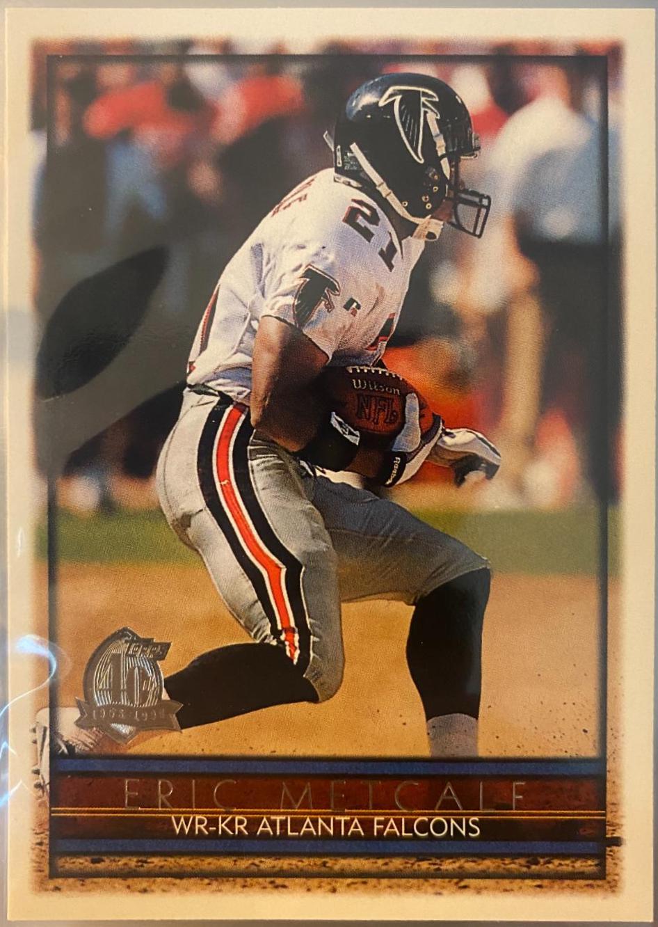 Eric Metcalf #37 Football Cards 1996 Topps