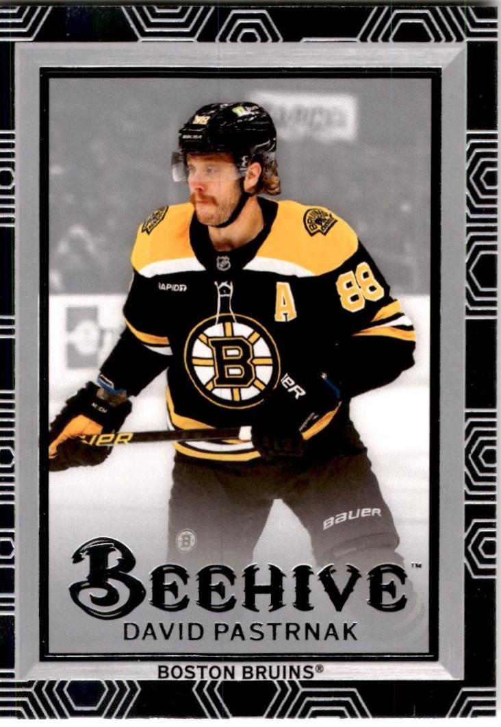 David Pastrnak #BH-28 Hockey Cards 2024 Upper Deck Beehive