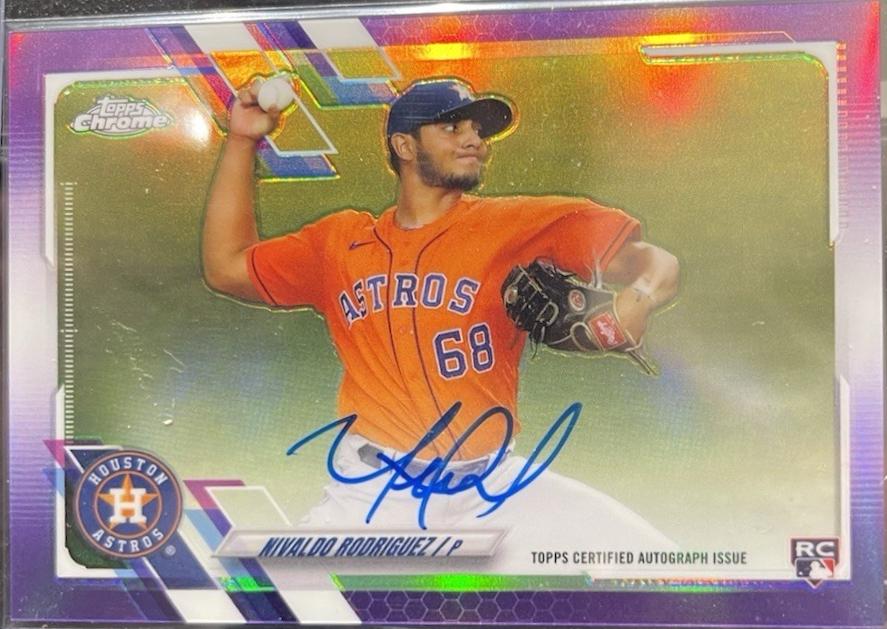 Nivaldo Rodriguez [Purple Refractor] #RA-NR