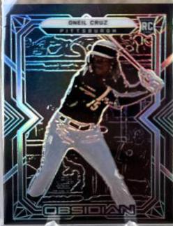 Oneil Cruz #2 Baseball Cards 2022 Panini Chronicles Obsidian