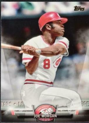 Joe Morgan #S-15 Baseball Cards 2018 Topps Update Salute