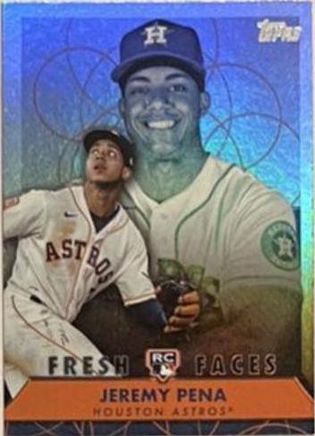 Jeremy Pena #FF-25 Baseball Cards 2022 Topps Fresh Faces