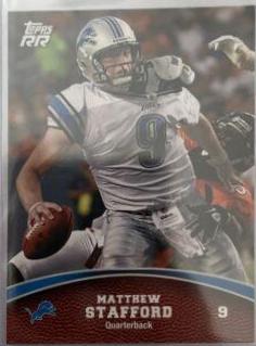Matthew Stafford #59 Football Cards 2011 Topps Rising Rookies