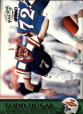 Todd Husak #421 Football Cards 2000 Pacific