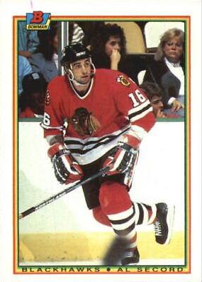 al secord #12 Hockey Cards 1990 Bowman