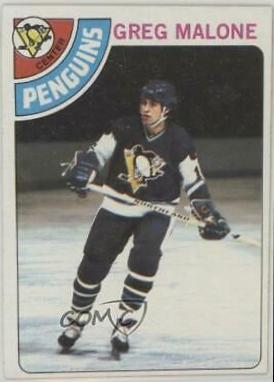 Greg Malone #233 Hockey Cards 1978 Topps