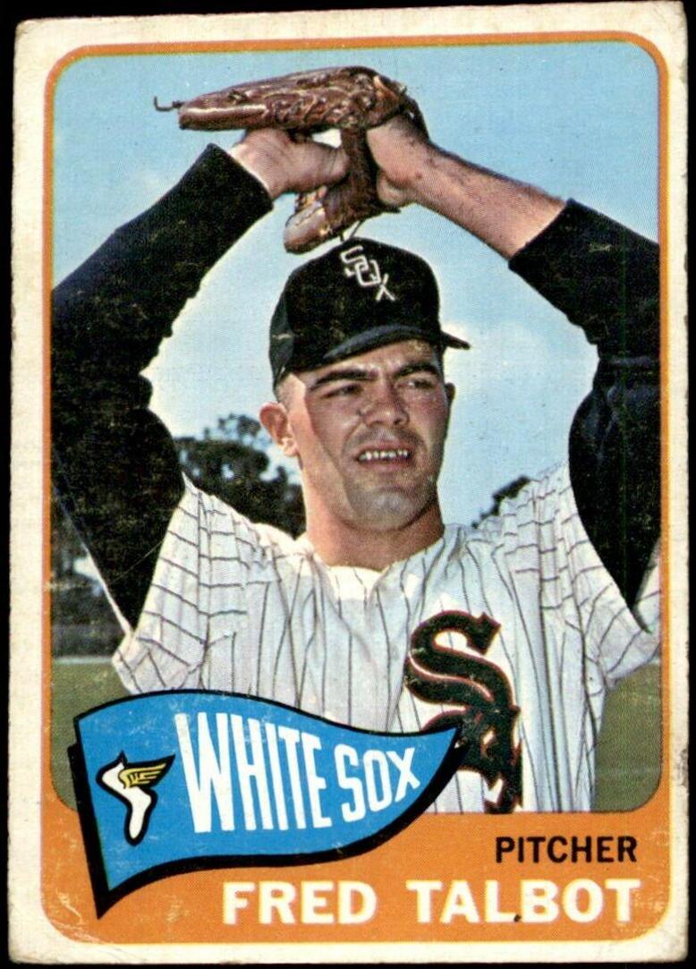 Fred Talbot #58 Baseball Cards 1965 O Pee Chee