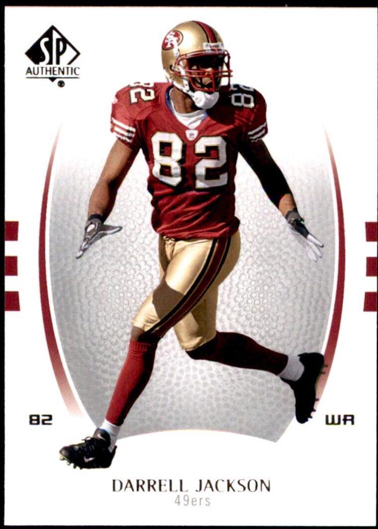 Darrell Jackson #26 Football Cards 2007 SP Authentic