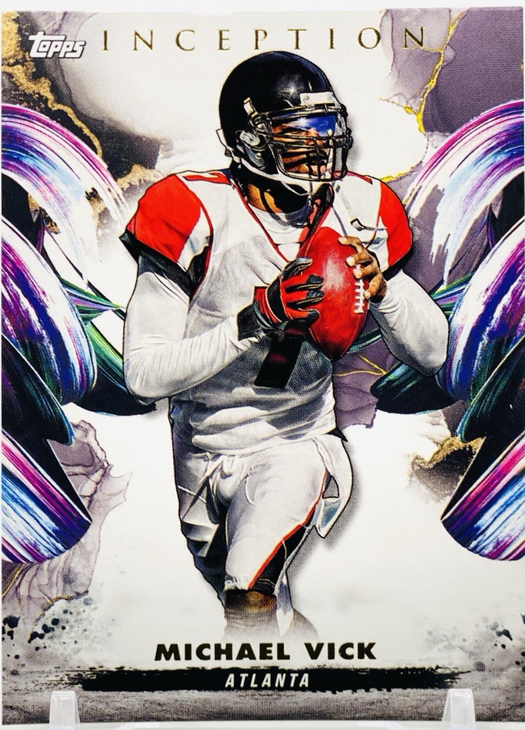 Michael Vick #3 Football Cards 2024 Topps Inception