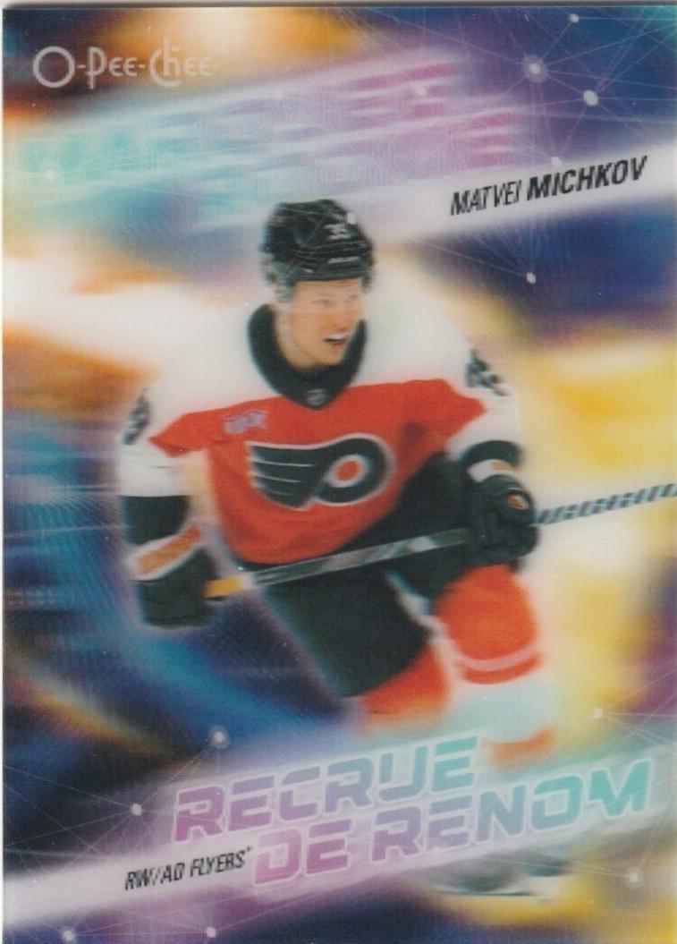 Matvei Michkov #3D-MM Hockey Cards 2024 O-Pee-Chee 3-D Marquee Rookie