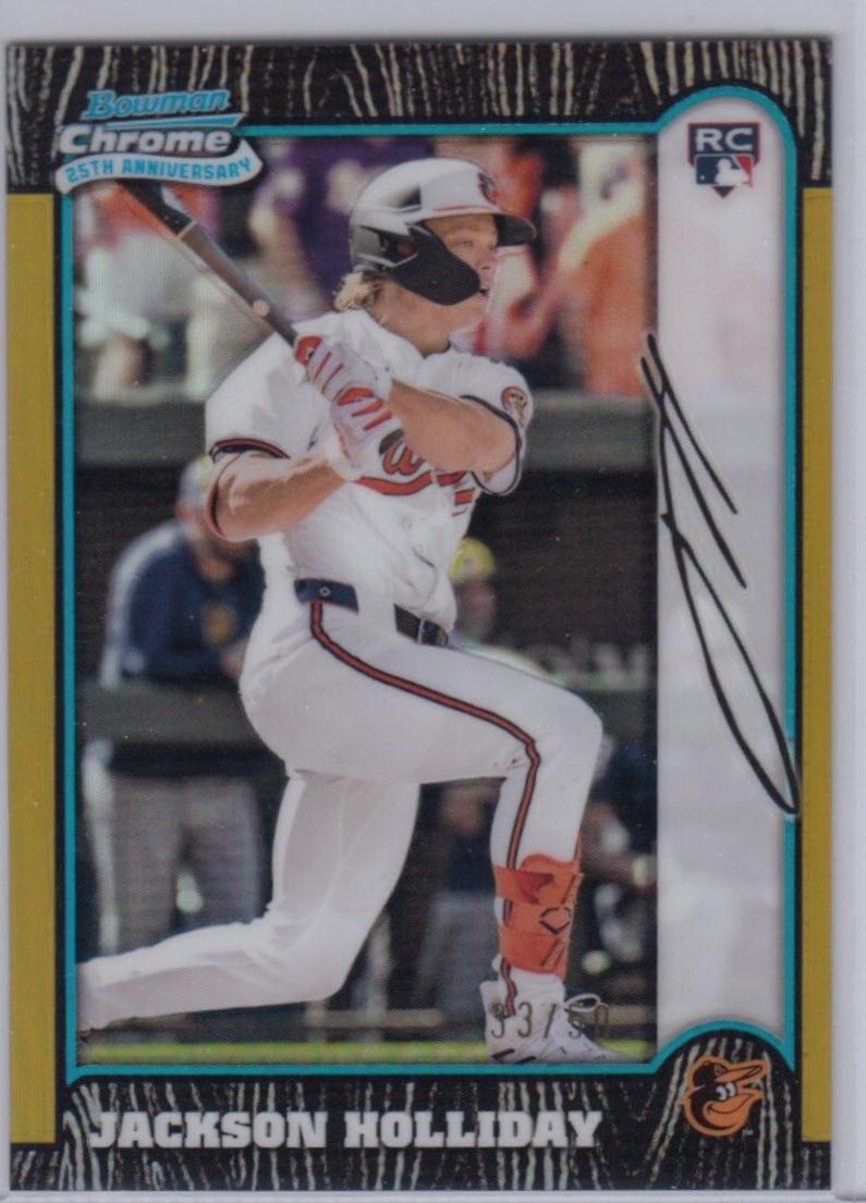 Jackson Holliday [Gold Refractor] #BC25-15