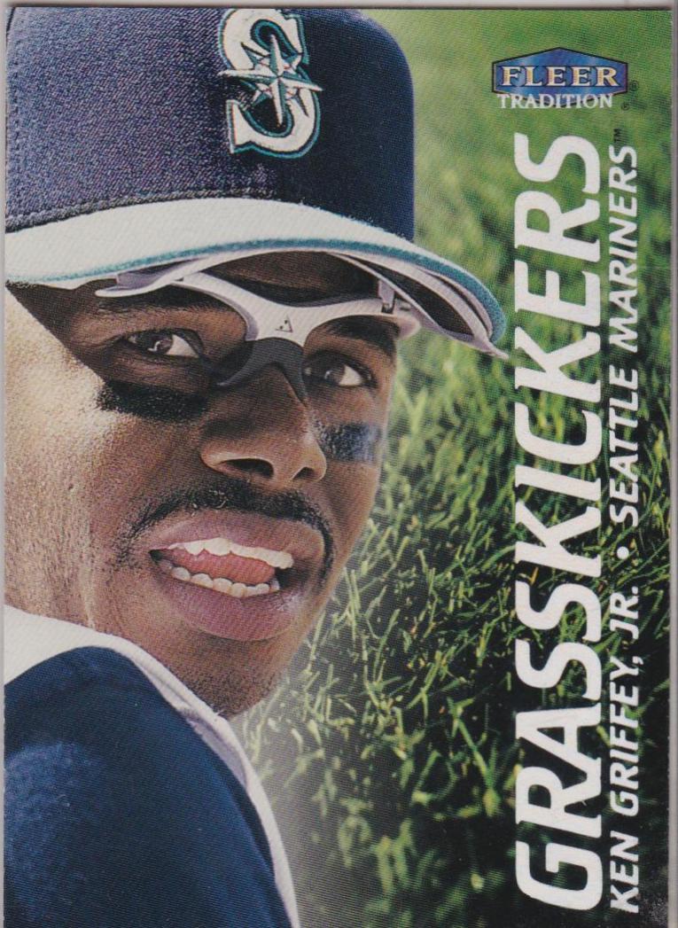 Ken Griffey Jr #GK10 Baseball Cards 2000 Fleer Tradition Grasskickers