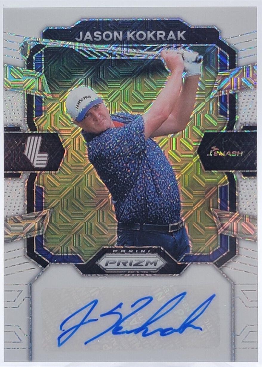 Jason Kokrak [White Mojo] #SIG-JKO Prices | 2024 Panini Prizm LIV ...