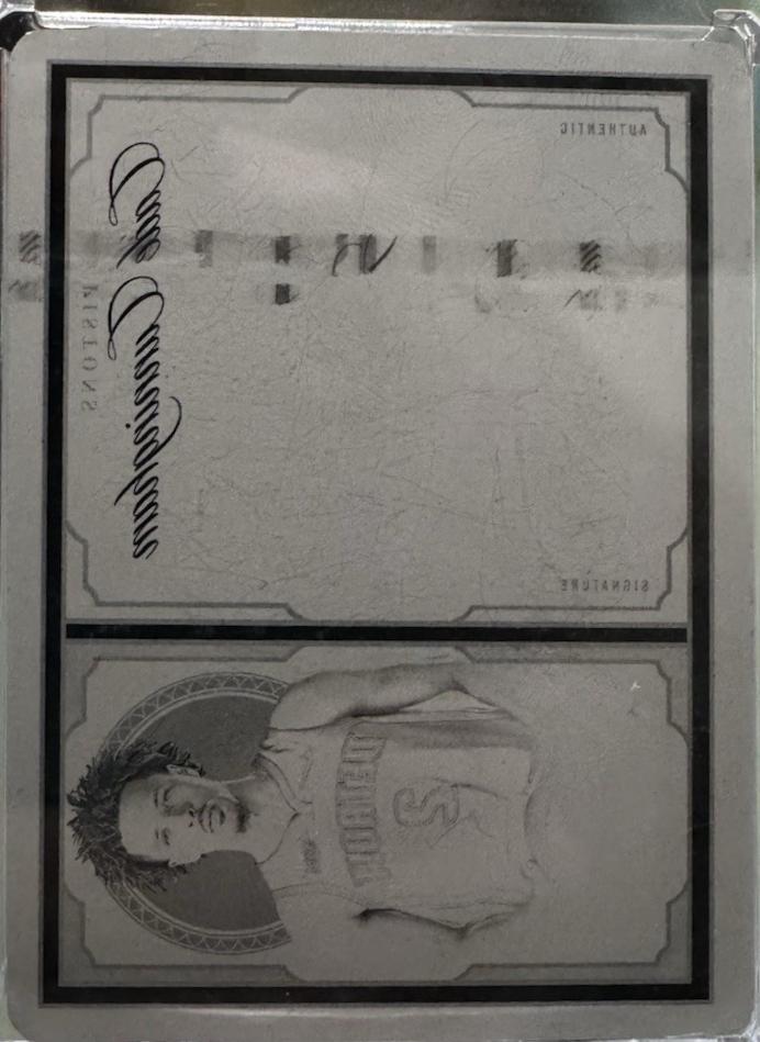 Cade Cunningham [Patch Autograph Gold FOTL] #123