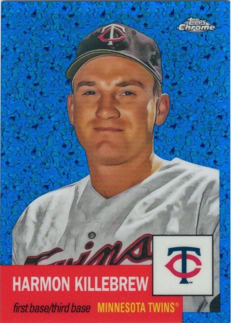 Harmon Killebrew [Blue Mini-Diamond Refractor] #459