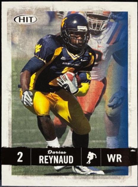 Darius Reynaud #20 2008 Sage Hit Football
