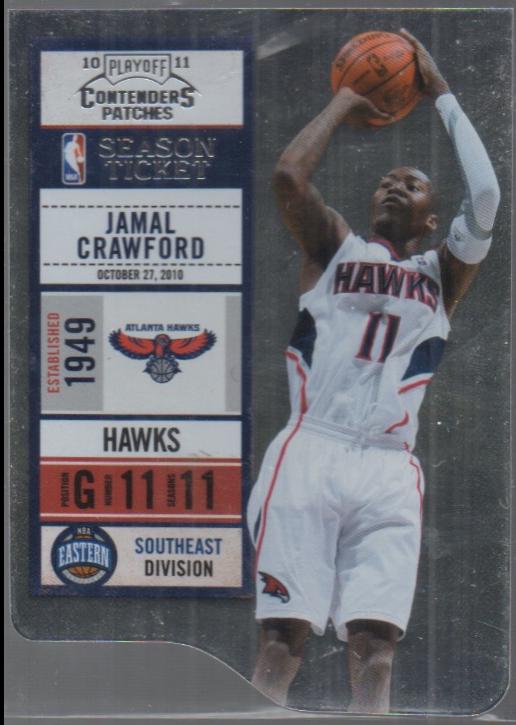 Jamal Crawford [Die Cut Silver] #84