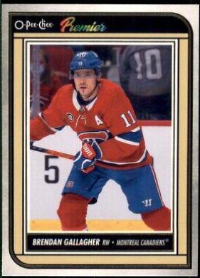 Brendan Gallagher #P-53 2022 O Pee Chee Premier Hockey