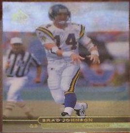 Brad Johnson #85 1998 Sp Authentic Football