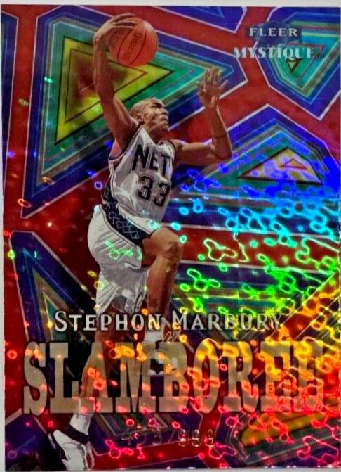 Stephon Marbury #10S Basketball Cards 1999 Fleer Mystique Slamboree