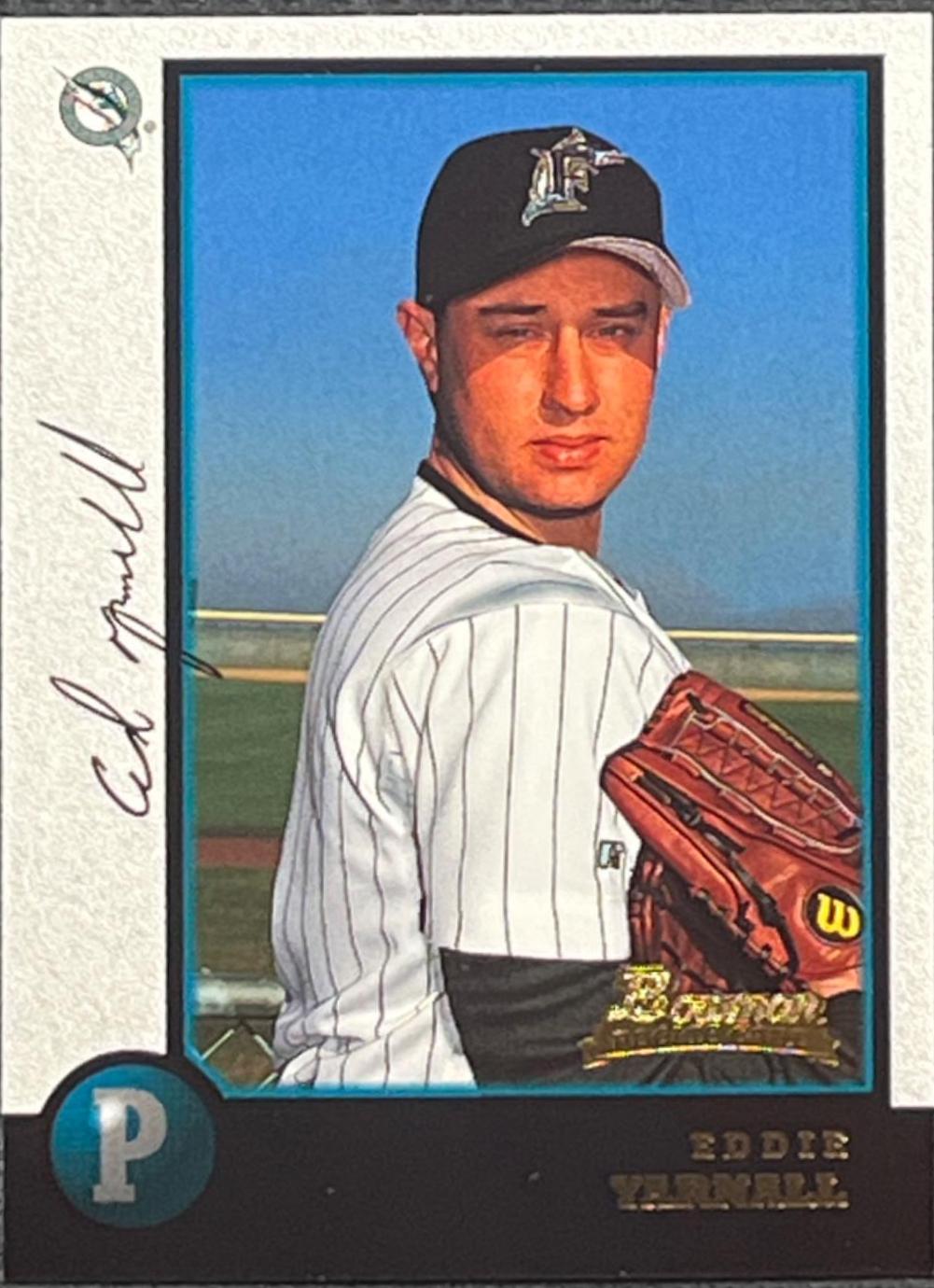 Eddie Yarnall #322 Baseball Cards 1998 Bowman