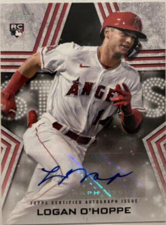 Logan O'Hoppe #BSA-LOH Baseball Cards 2023 Topps Series 2 Stars Autographs