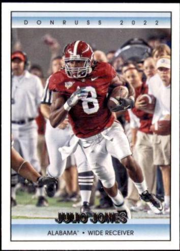 Julio Jones #2 Football Cards 2022 Panini Chronicles Draft Picks Donruss Retro