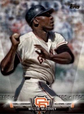 Willie McCovey #S-11 Baseball Cards 2018 Topps Update Salute