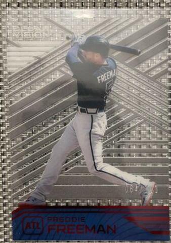 Freddie Freeman #9 Baseball Cards 2021 Panini Chronicles Clear Vision