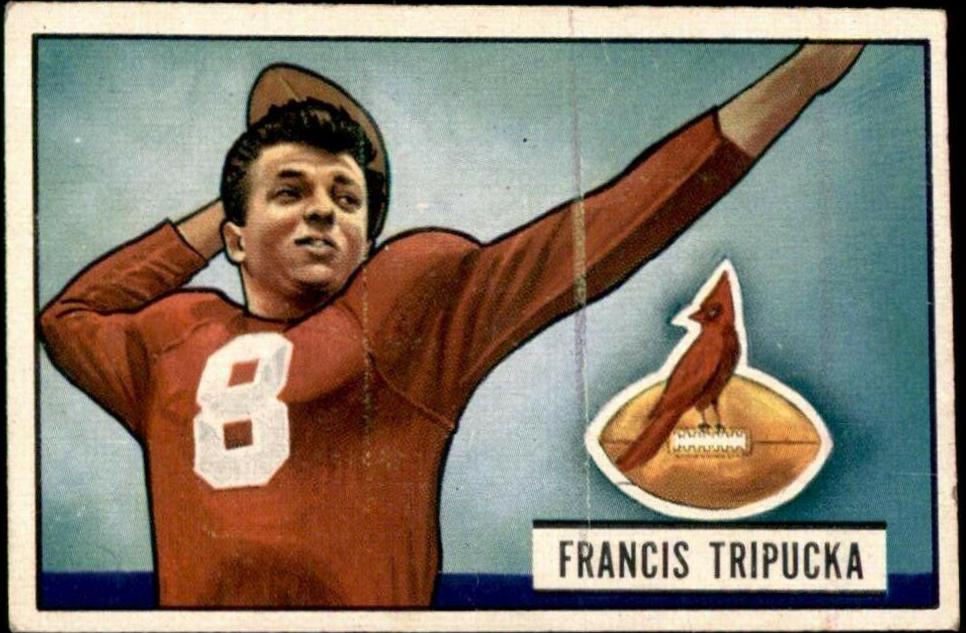 Frank Tripucka #29 Football Cards 1951 Bowman