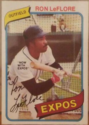 Ron LeFlore #45 Baseball Cards 1980 O Pee Chee