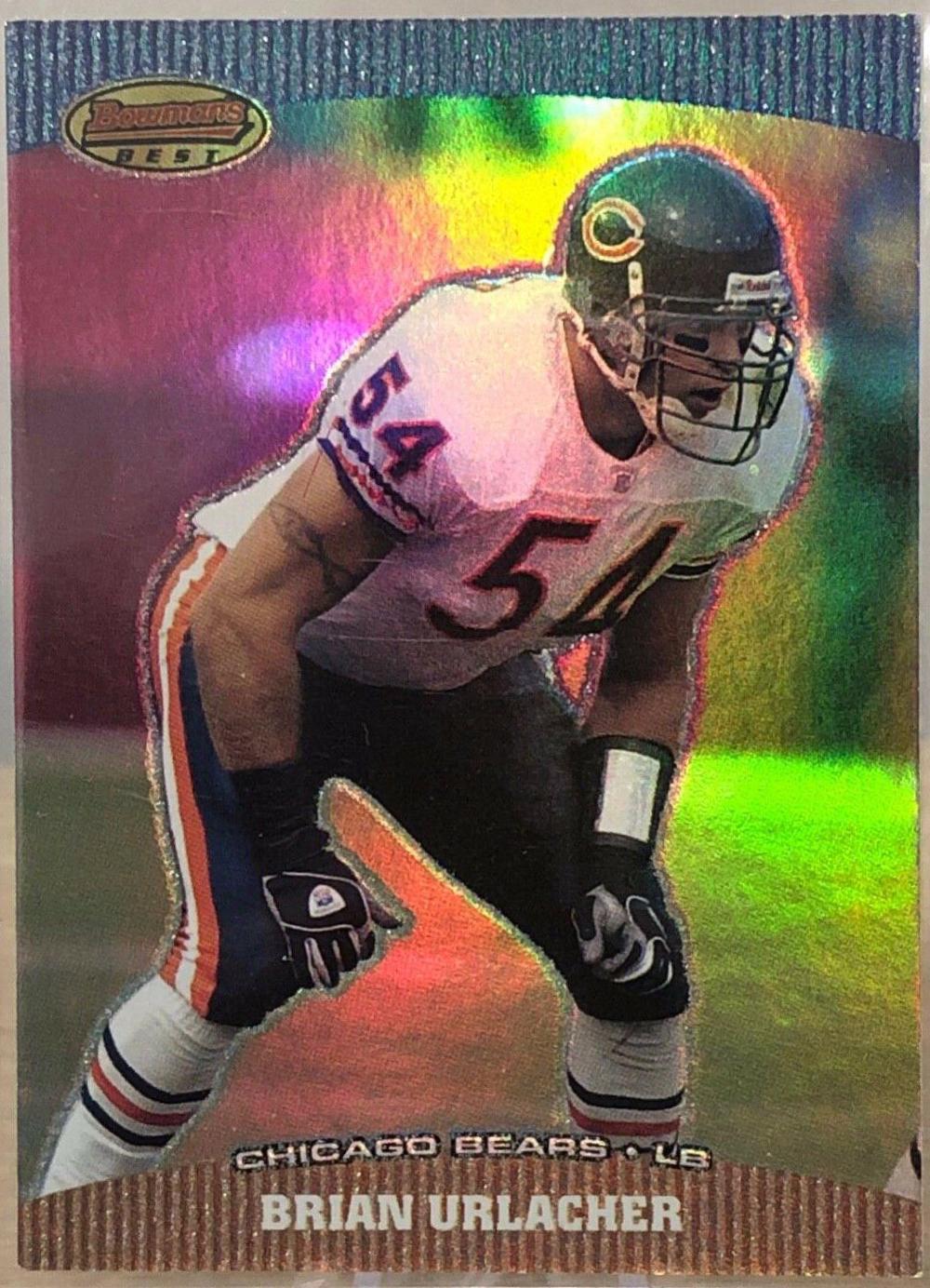 Brian Urlacher #4 Football Cards 2004 Bowman's Best
