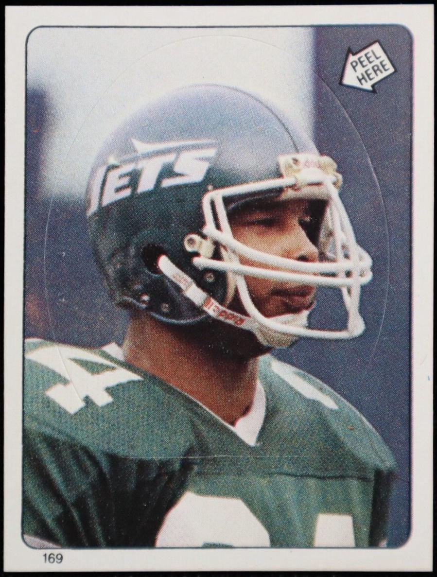 Freeman McNeil #169 1983 Topps Stickers Football