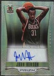 John Henson #68 Basketball Cards 2012 Panini Prizm Autographs