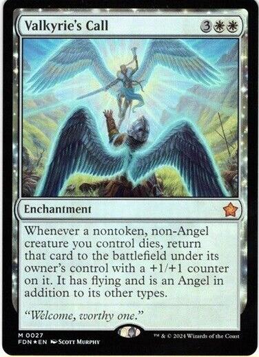 Valkyrie's Call [Foil] (Magic Foundations)