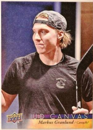 Markus Granlund #C83 Hockey Cards 2017 Upper Deck Canvas