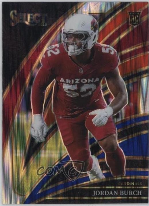 Jordan Burch [Red Blue Prizm Shock] #223