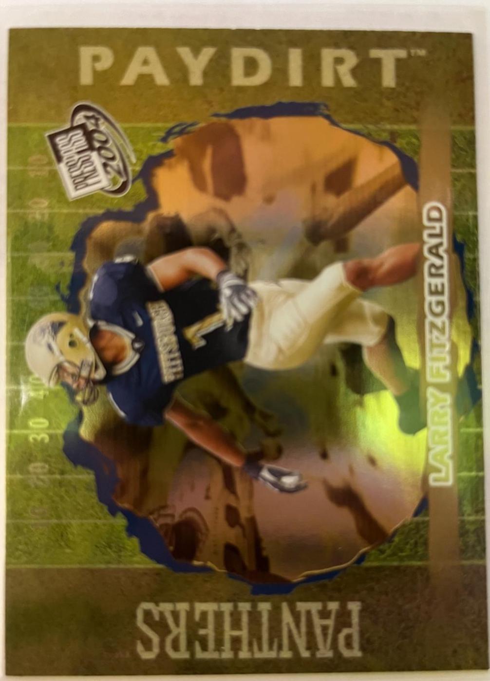 Larry Fitzgerald #11 Football Cards 2004 Press Pass Paydirt