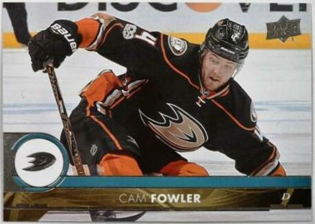Cam Fowler #3 Hockey Cards 2017 Upper Deck