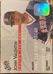 John Valentin #164 Baseball Cards 1995 Studio Prices