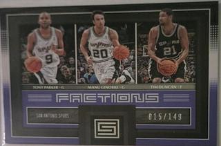 Manu Ginobili/Tim Duncan/Tony Parker