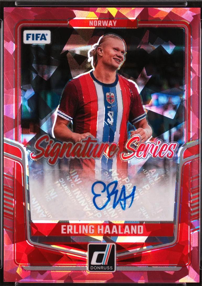 Erling Haaland [Pink Ice] #SS-EH Prices | 2024 Panini Donruss