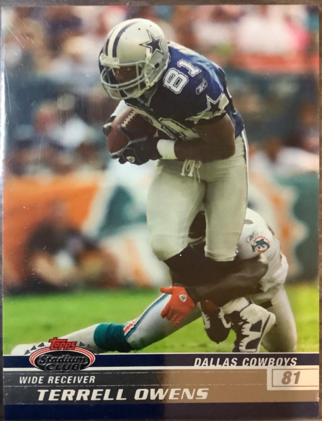 Terrell Owens #26 Football Cards 2008 Stadium Club